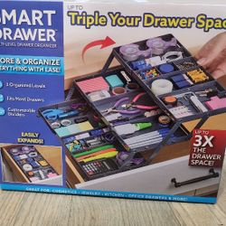 Smart Drawer Multi-Level Drawer Organizer - New