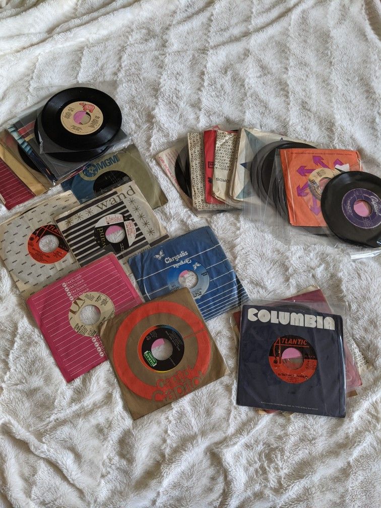 Lot Of 45 Rpm Records