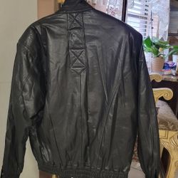 Original Leather Men Jacket From Ecuador