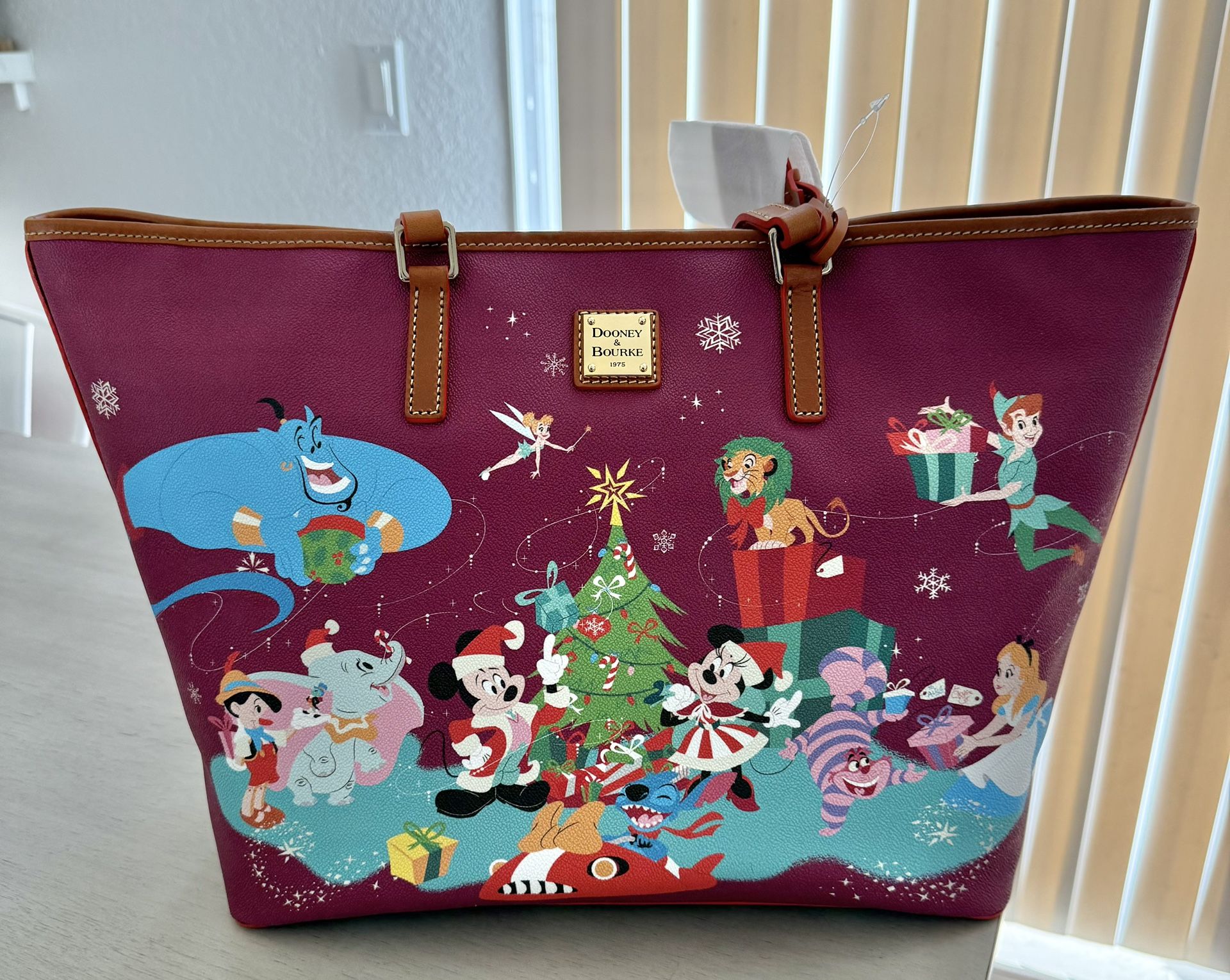 Disney Christmas Dooney & Bourke Tote Bag