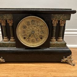 Antique Seth Thomas Adamantine 1885 Mantle Clock