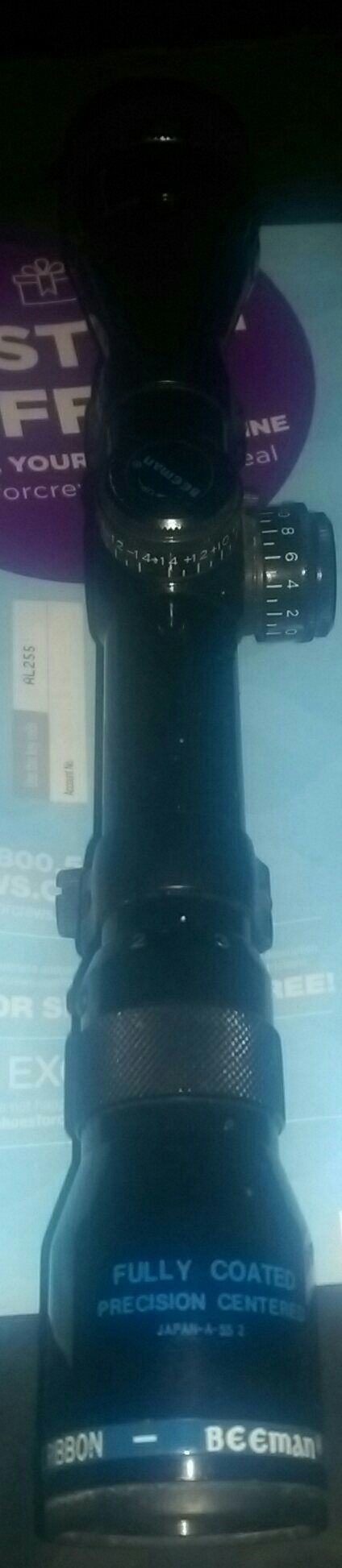 VERY RARE Beeman Blue Ribbon Model 66R 2-7x32mm airgun scope! $200!!!