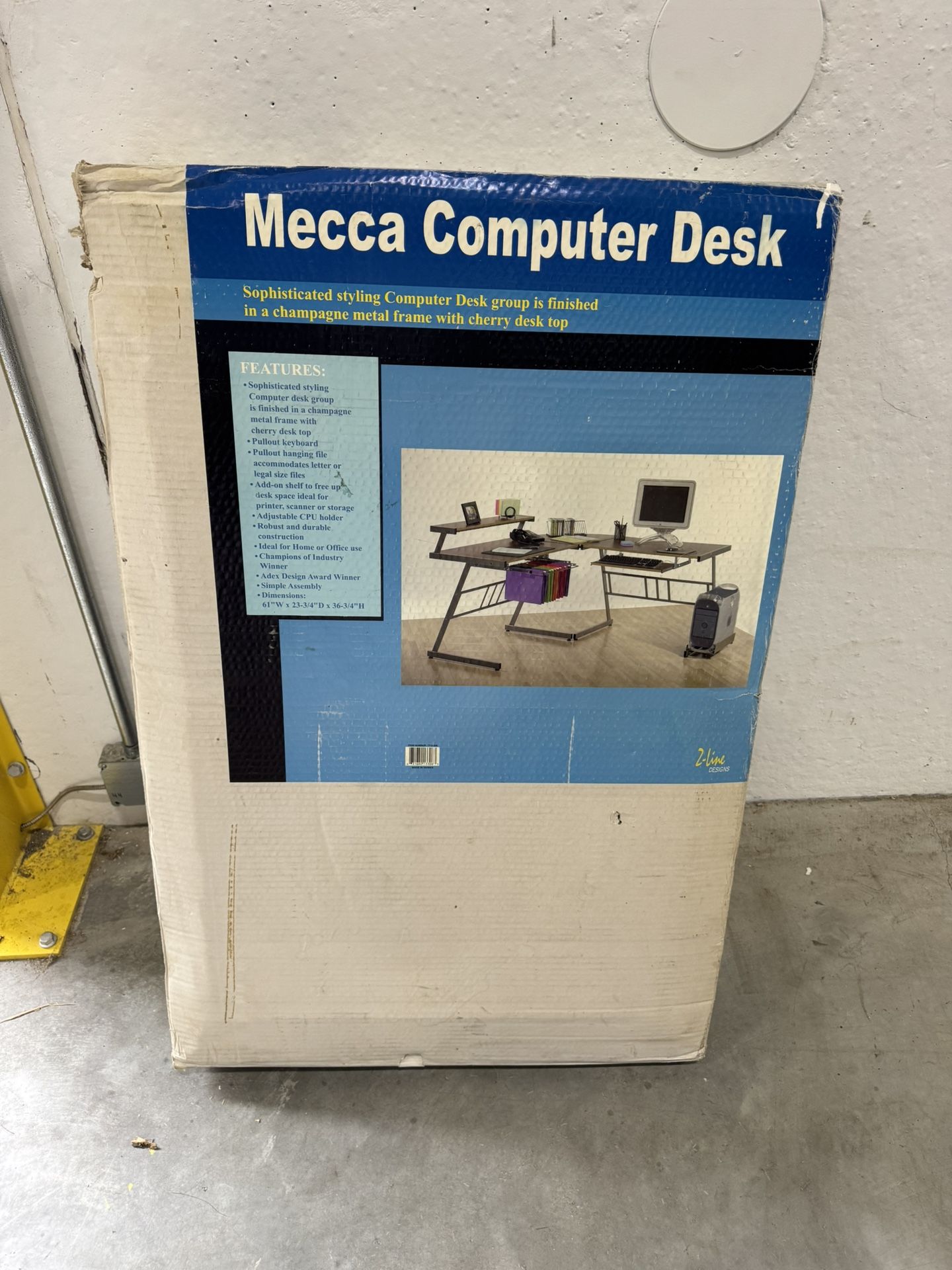 Z-Line Mecca Computer Desk - New in Box