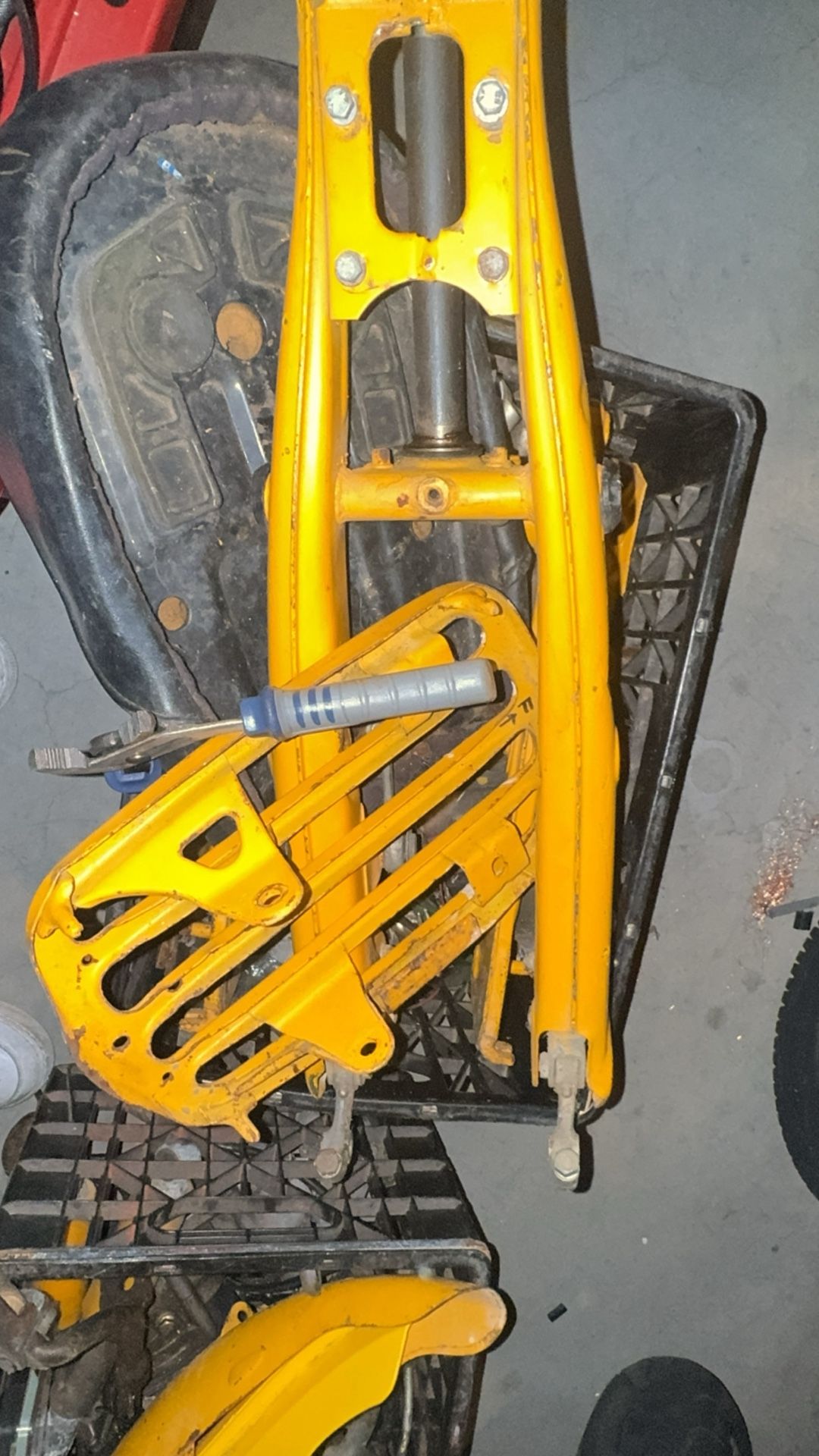 Trail 90 Parts Original Engine/frame