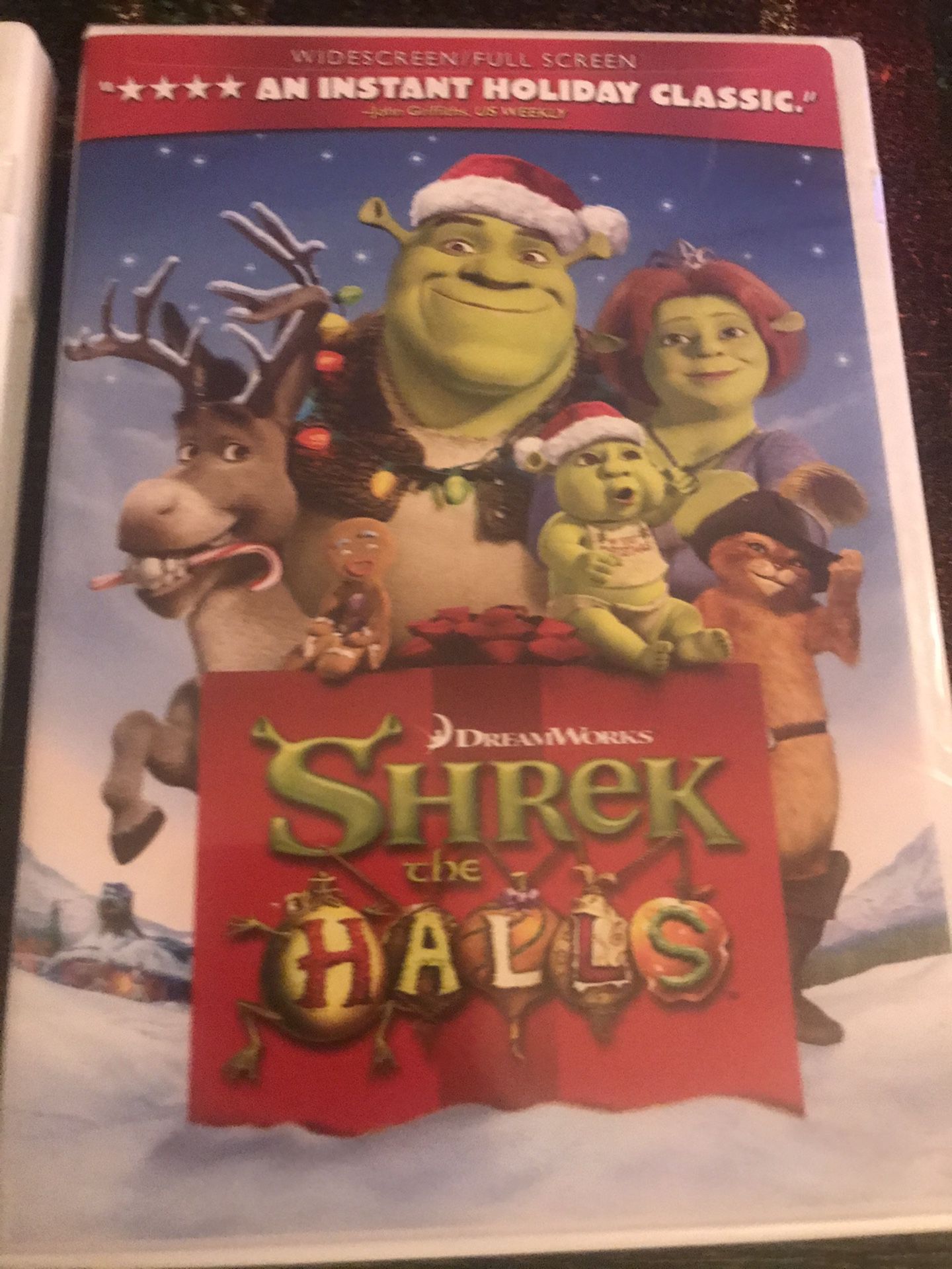 Shrek the Halls, Shrek 3D, Shrek 2 DVDs