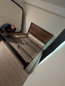 Queen size bed frame