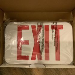 LED EXIT SIGN