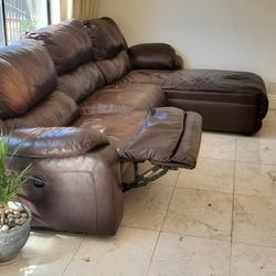 Leather Sofa Sectional Excellent 
