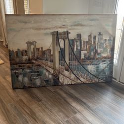 Brooklyn Bridge Wall Painting 