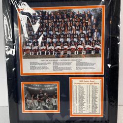 Legends Never Die Chicago Bears 1985 Super Bowl Champions Collectible #657