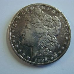1895-S Morgan Silver Dollar Very Fine 

