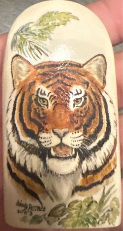 Ivory tigger from Linda Petree
