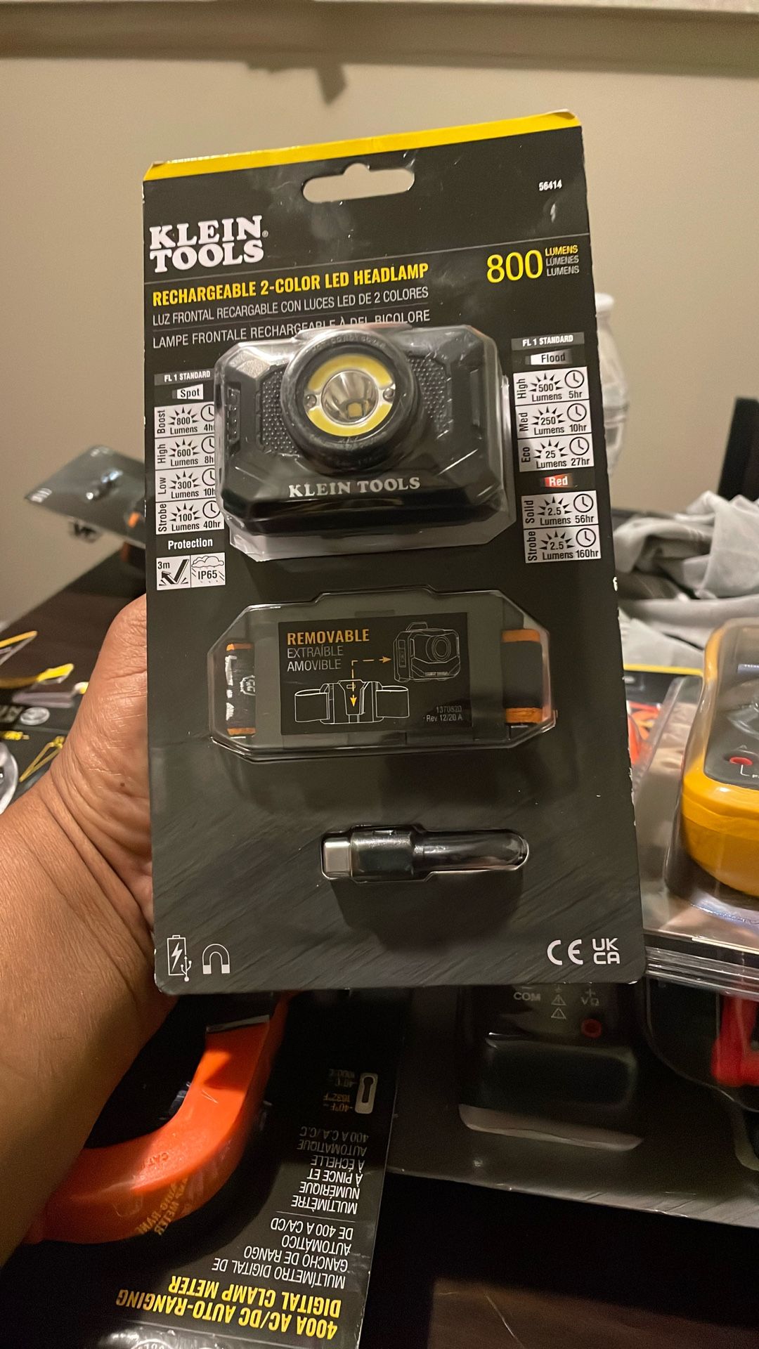 Brand New Klein Tools Head Lamp