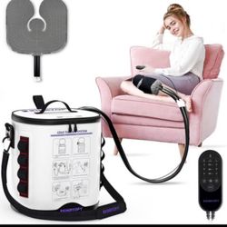 Cold Therapy Machine With Programmable Timer, Portable Ice Machine For Knee After Surgery