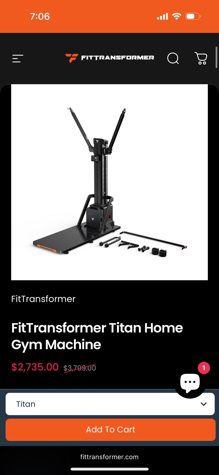 HOME GYM MACHINE (RETAIL OVER $2800)!