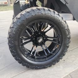 Golf Cart Wheels And Tires For Lifted Golf Carts
