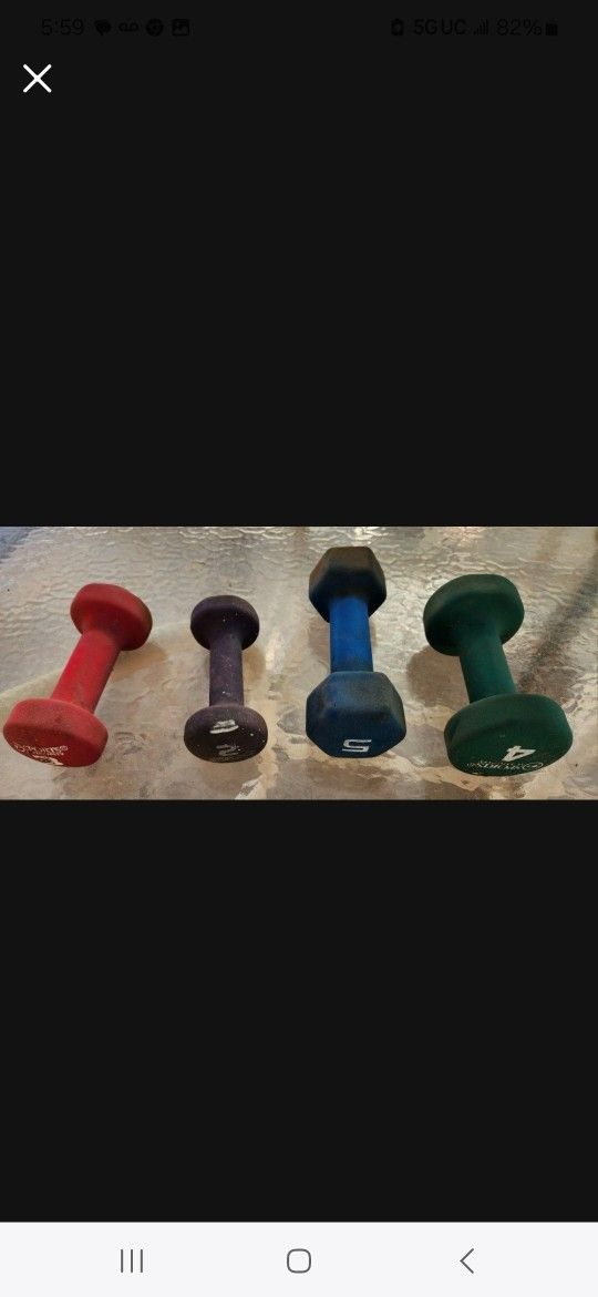 4 Small Weights.