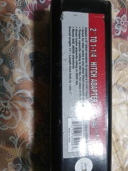 Towing hitch adapter/ reducer