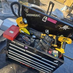 Tool Box With All Kinds Of Tools
