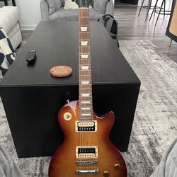 Gibson Les Paul Studio Deluxe Honey Burst Solid Body Electric Guitar with Hard Case