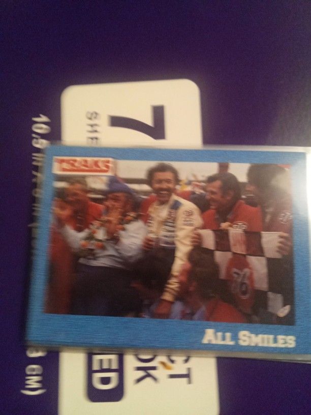 1991 Traks Richard Petty racing card. #6