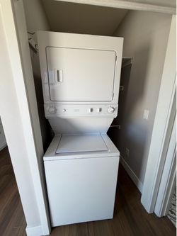 GE washer and dryer