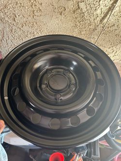 Black Steel Wheel Rim