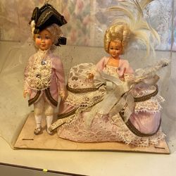 Doll Collectible 4 1/2 Inch Circa 1700S Original Box