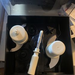 Cuisinart Elite Food Processor Accessories In Case