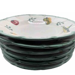 Gumps Panorama Dining Plates Set 6 Italy