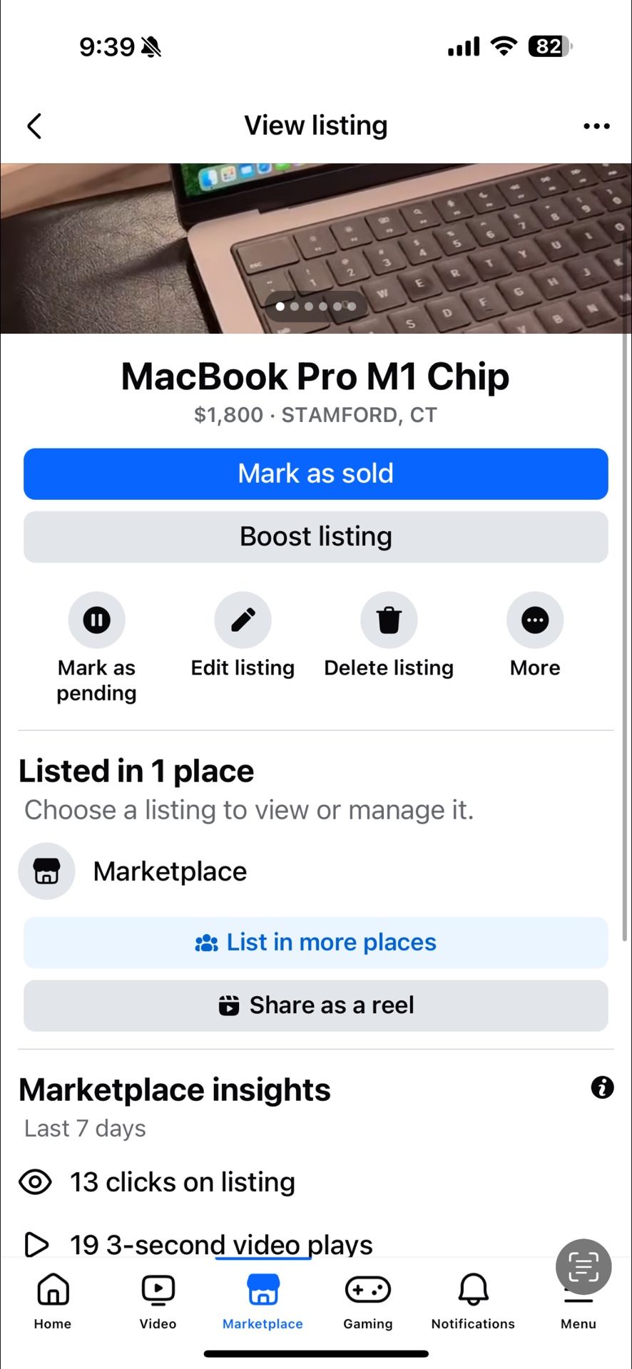 Apple Macbook Pro M1 Chip