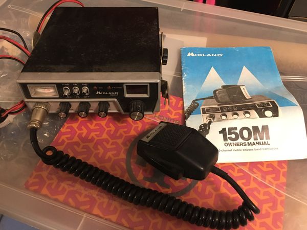 1979 MIDLAND 150M CB Radio & owners manual - New never installed!! for