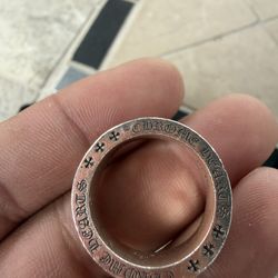 Chorme Hearts Ring Size 10.5