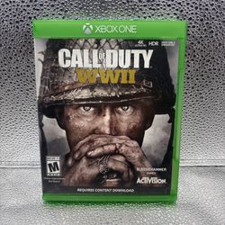 Call Of Duty WWII Microsoft Xbox One, TESTED & WORKING! Complete