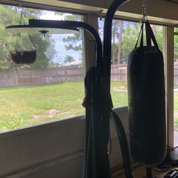 Punching Bag With Speed Bag