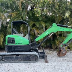 2018 Bobcat E45 ZTS Zero Turn Excavator 11k Lbs