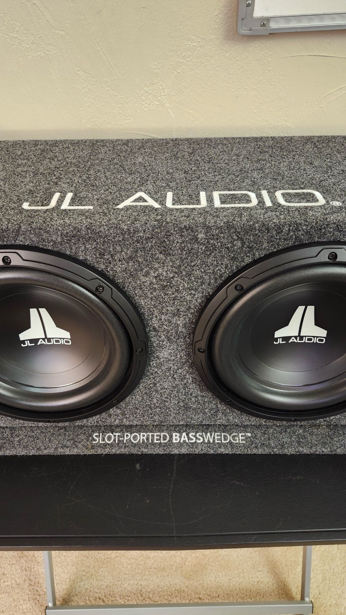 JL Audio 10” Subs With Box