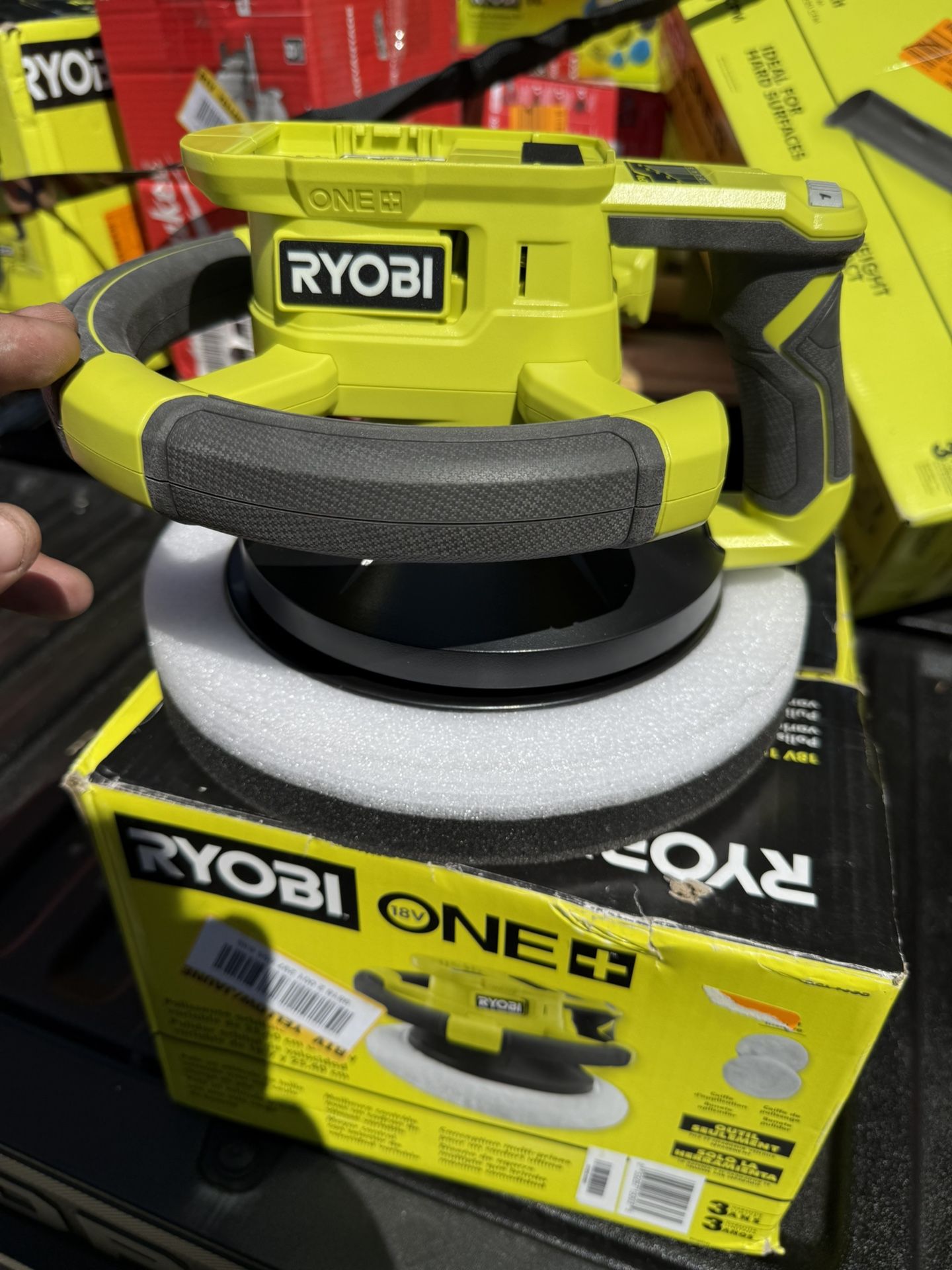 Ryobi 18 Volt Buffer Tool Only Variable Speed