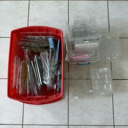 Box of Plastic Chocolate Molds
