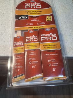 Wooster paint brushes