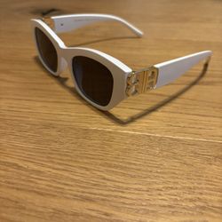 Balenciaga Glasses White - Brand New