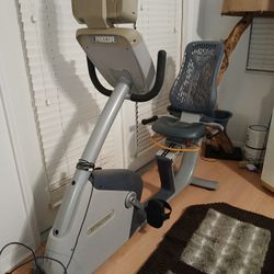 Commercial Gym Quality Precor Recumbent Bike With  TV