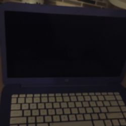 Purple Hp Laptop In 