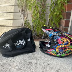 Carbon D3 Kids Troy Lee Designs Bike Helmet 