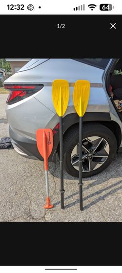Set of 3 Kayak/Canoe Paddles