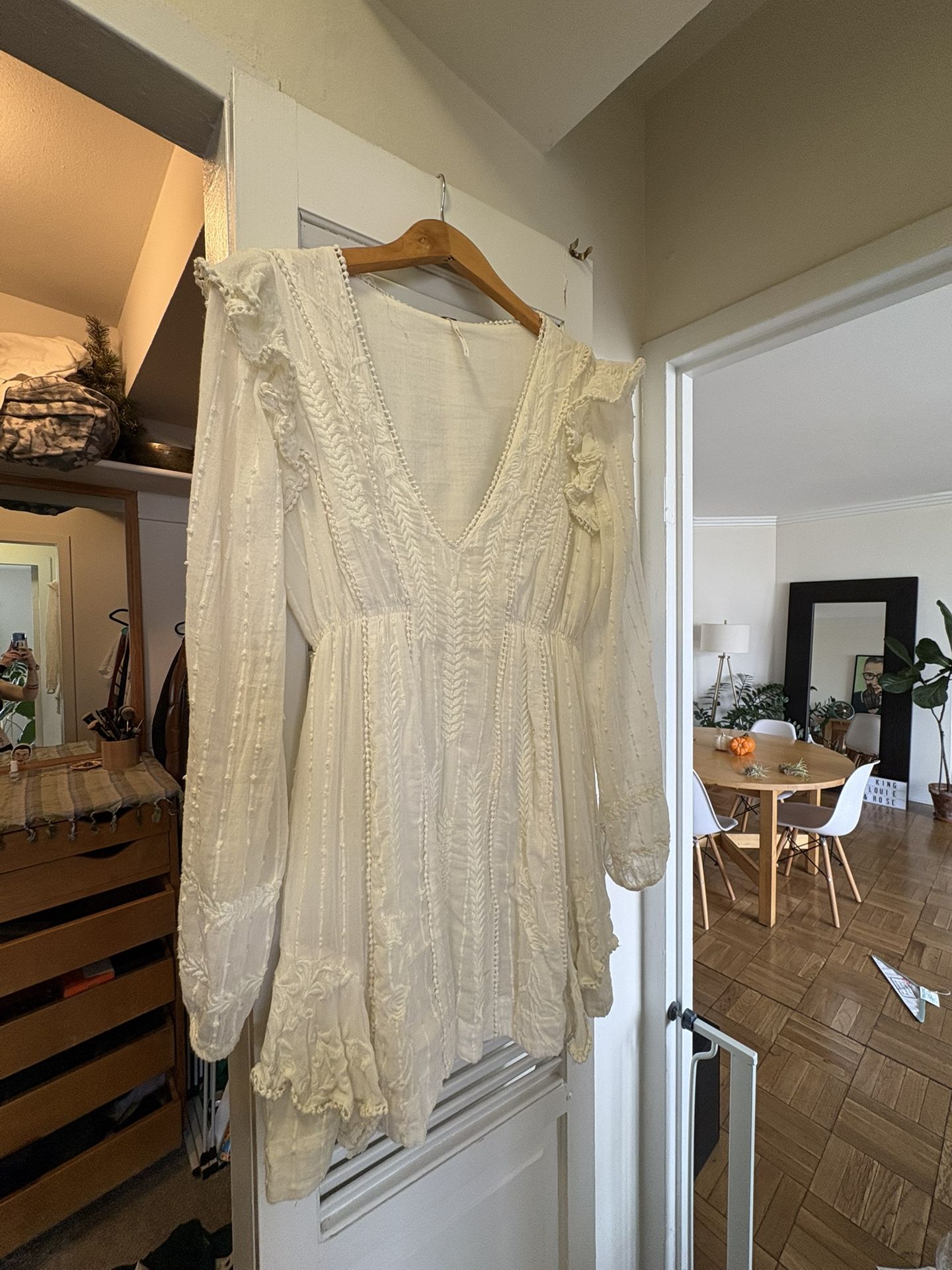 Cream Dress