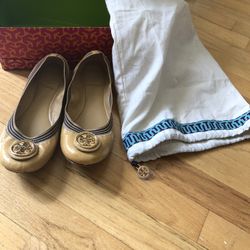 Tory Burch Caroline Ballet Flat Shoes 