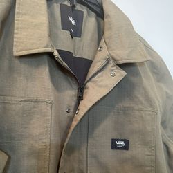 Vans Skater Skate Utility Military Canvas Jacket Men’s Size Large Brand New 