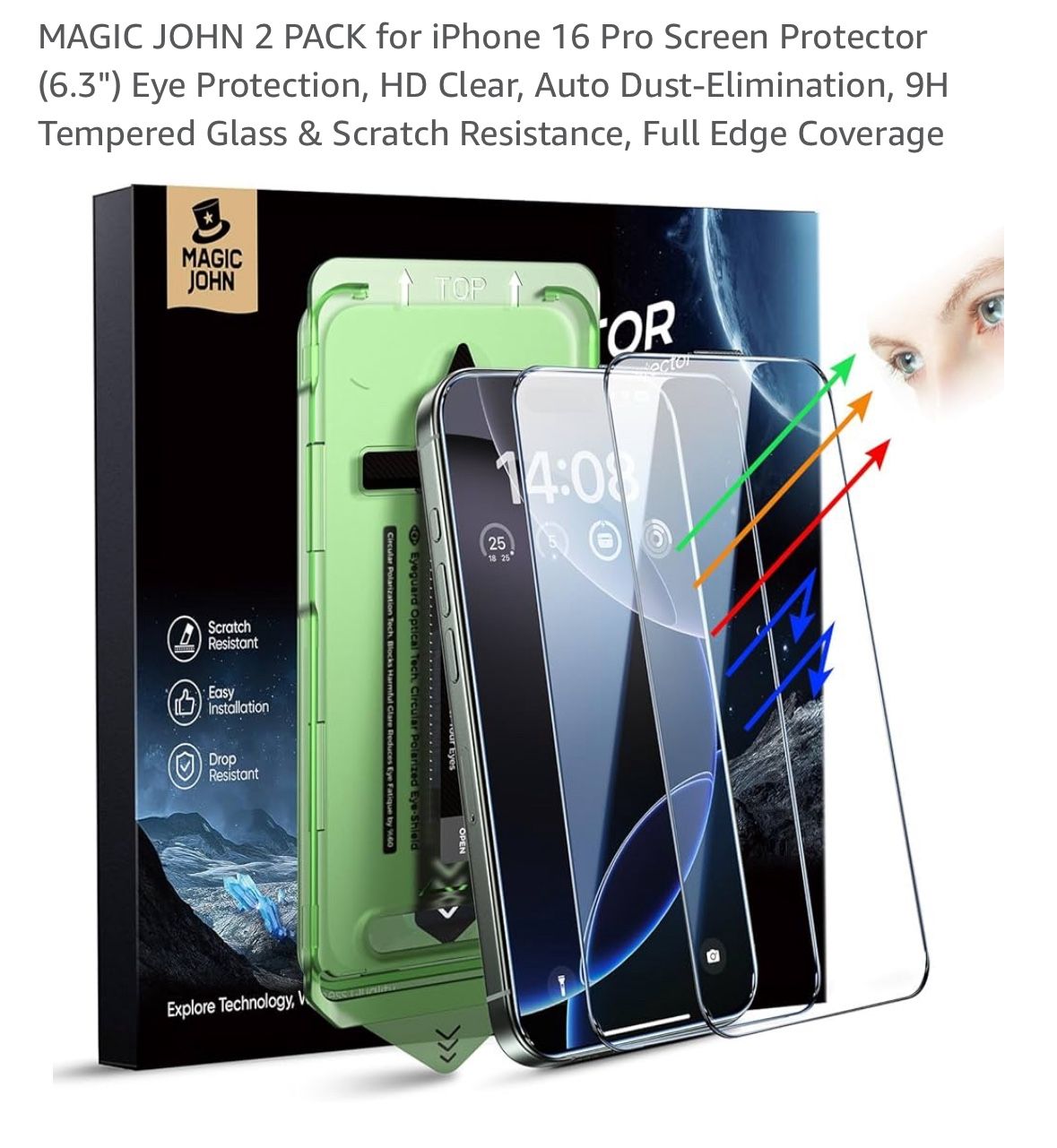 iPhone 16 Pro Protector Screen
