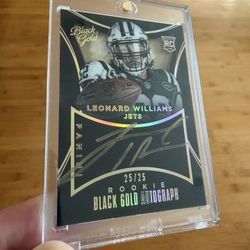 Leonard Williams Rookie Auto